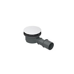 Bette drain fitting BetteCompact+ B568-000AX Anti-slip Sense, white, side-mounted 0.5 l/sec.