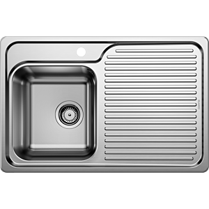 Blanco Classic 40 s sink 511125 78x51cm, Stainless Steel silk gloss, left, without drain remote control