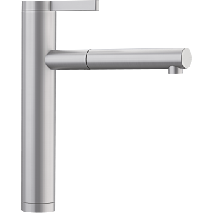 Blanco Linee -s kitchen mixer 517593 extendable, Stainless Steel silk matt