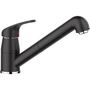 Blanco kitchen faucet 517732 extendable, SILGRANIT look anthracite