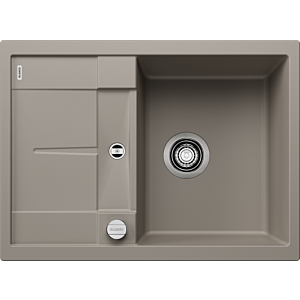 Blanco Metra 45 s sink Compact 519580 68 x 50 cm, PuraDur tartufo, reversible, drain remote control with rotary control