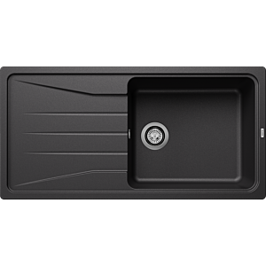 Blanco Sona XL 6 S Spüle 519689 100x50cm, PuraDur anthrazit, reversibel, ohne Ablauffernbedienung