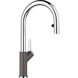 Blanco CARENA-S Vario Küchenarmatur 521359 SILGRANIT-Look felsgrau/chrom