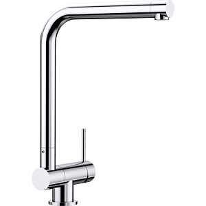 Blanco Laressa -f kitchen faucet 521545 lever right, foldable, chrome