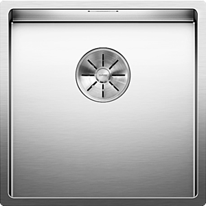 Blanco Claron sink 521572 400-IF, 44 x 44 cm, Stainless Steel silk gloss, without drain remote control