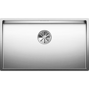 Blanco Claron sink 521581 700-U, 74 x 44 cm, Stainless Steel silk gloss, without drain remote control
