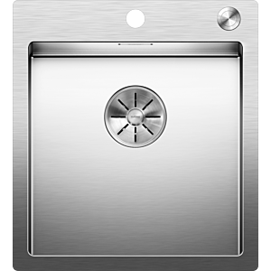 Blanco Claron sink 521632 400-IF / A , 46 x 51 cm, Stainless Steel , with PushControl drain remote control