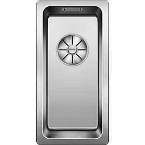 Blanco Andano 180-if évier 522951 22x44cm, Inox satin de soie, IF rebord plat