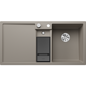 Blanco COLLECTIS 6 S sink 523351 tartufo, basin right, with drain remote control/accessories