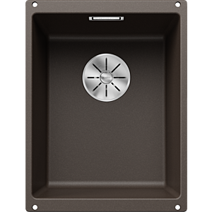Blanco Subline 320-u évier 523415 35x46cm, PuraDur cafe, pour sous plan
