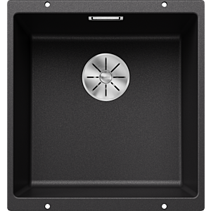 Blanco Subline 400-u évier 523422 43x46cm, PuraDur anthracite, pour sous plan