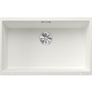 Blanco Subline 700-u évier 523446 73x46cm, PuraDur blanc, pour sous plan