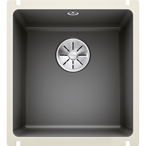 Blanco Subline 375-u 523731 41,4x45,6 cm, basalte PuraPlus, pour sous-plan
