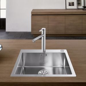 Blanco Claron sink 521633 500-IF / A , 56 x 51 cm, Stainless Steel , with PushControl drain remote control