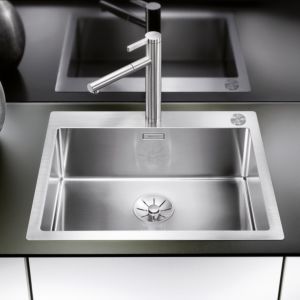 Blanco Claron sink 521639 550-IF / A , 61 x 51 cm, Stainless Steel , with PushControl drain remote control