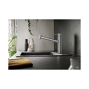 Blanco AMBIS-S kitchen faucet 523119 brushed stainless steel