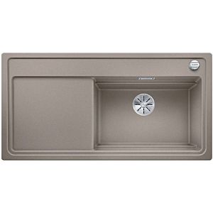 Blanco ZENAR XL 6 S DampfgarPlus Spüle 524059 100x51cm, PuraDur tartufo, rechts, mit Holzschneidbrett