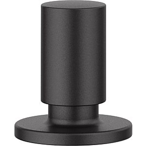 Blanco Zugknopf 238688 rund, Hahnlochbohrung mindestens Ø 14 mm, Sonderfarbe schwarz matt