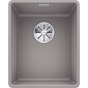 Blanco Subline 320-f évier 523418 34.7x42.7cm, PuraDur alumetallic, pour sous-plan