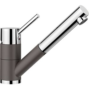 Blanco Antas -s mélangeur de cuisine 518795 basse pression, aspect SILGRANIT gris rock / chrome
