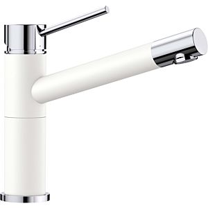 Blanco ALTA Compact kitchen mixer 515317 SILGRANIT-Look silgranitwhite / chrome