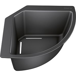 Blanco corner bowl 235866 with rinsing and drip tray