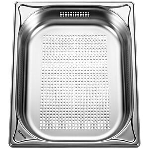 Blanco container 574343 32.5x17.6x6.5cm, Stainless Steel , perforated, GN 2000 / 2