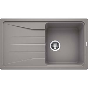 Blanco Sona 5 S Spüle 519673 86x50cm, PuraDur alumetallic, reversibel, ohne Ablauffernbedienung