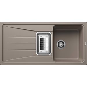Blanco Sona 6 S sink 519687 100 x 50 cm, PuraDur tartufo, reversible, with bowl, without drain remote control