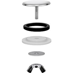 Blanco Hahnlochstopfen 137164 d= 4,8cm, Messing verchromt