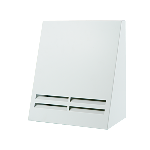 Blauberg capot extérieur 8020414 blanc , Ø 160 mm, métal