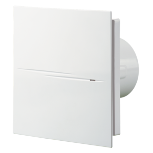 Blauberg Sileo Design V2 100 T two-stage fan 8036439 with a capacity of up to 90 m³/h, power 4.5W, including non-return valve