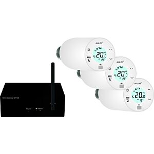 Blossom-ic Starter Kit Avalon+ Tres Set APTS-3980 Lot de 3 Heizkörpersteuerung avec passerelle