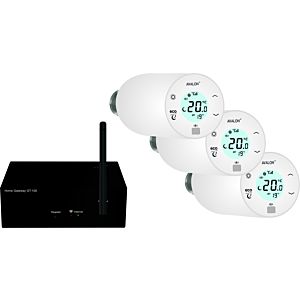 Blossom-ic Starter Kit Avalon+ Tres Set APTS-3980 Lot de 3 Heizkörpersteuerung avec passerelle