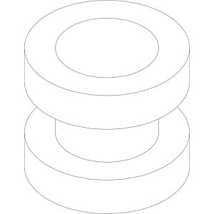 Bosch Ersatzteil TTNR: 7098846 7098846 Aufhängeringe für Gebläse Set (6x)