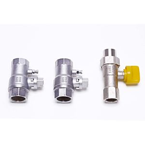 Bosch service set 7738112224 2x robinets de maintenance R1, installation en saillie, passage
