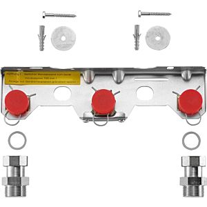 Plaque de raccordement de montage Bosch 7719001771 pour appareils de 40 et 50 kW, pour gaz naturel, avec raccord à vis