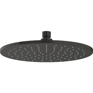 Pommeau de douche rond Bravat 3590879, noir mat