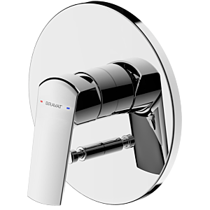 Bravat Valencia pre-assembled bath and shower mixer set 3519052, concealed, single-lever mixer, chrome