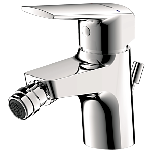 Bravat Valencia bidet tap 3519022 with drain fitting, chrome