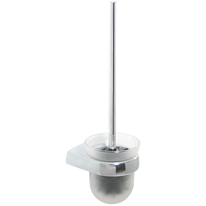 Bravat Metasoft WC wall-hung set 818310, frosted glass, chrome