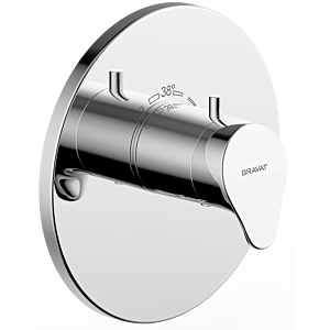 Bravat Palma finish set shower thermostat 3516082 thermostat, chrome