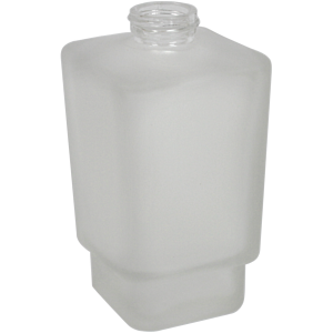 Bravat New York bottle 127251 for soap dispensers, loose, satin finish