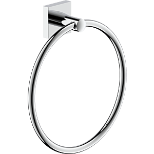 Bravat Quaruna Handtuchring 753410 chrom, zum Kleben/Schrauben