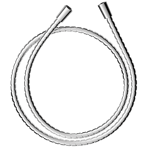 Bravat shower hose 3590432, twist-proof, chrome