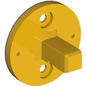 Bravat Varuna Ersatz Wandadapter 122602 Bohrlochabstand 30mm