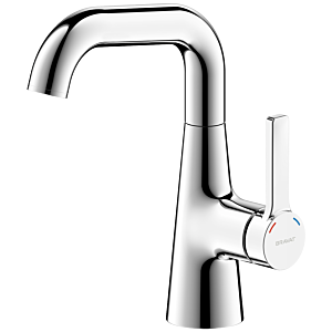 Bravat Chicago basin mixer tap 3555013, spout, click-drain, chrome