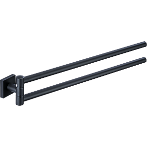 Bravat Quaruna towel rail 745699, 2-arm, matte black