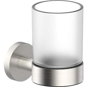 Bravat Varuna glass holder 778280 for gluing or screwing, stainless steel finish