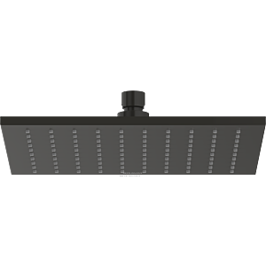 Bravat shower head 3591619, square, matte black
